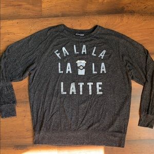 Fa LaLa La Latte lite weight sweater